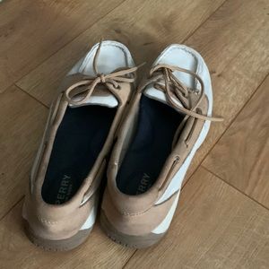 White Sperrys